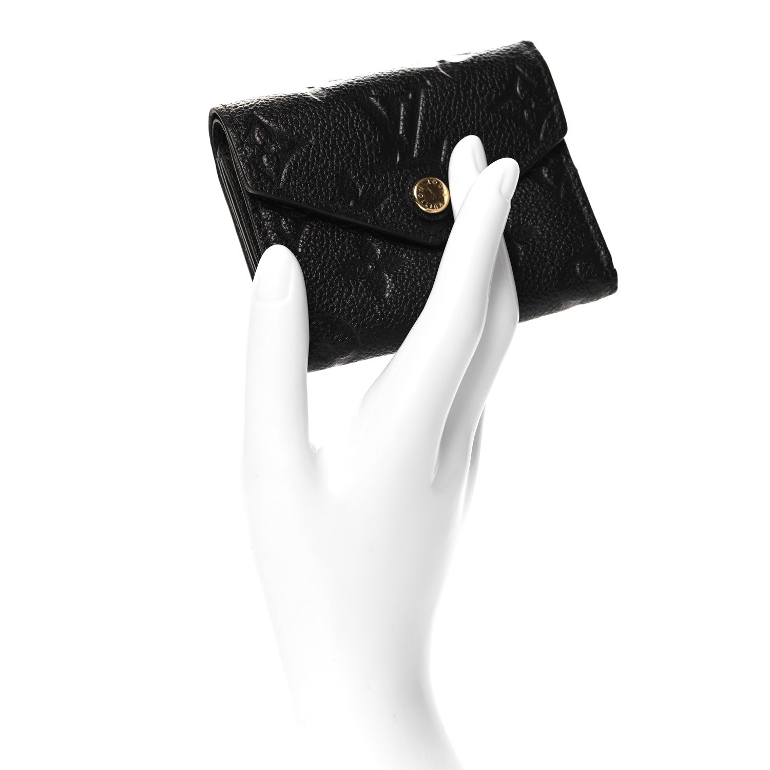 Louis Vuitton Empreinte Zoe Wallet Black 2 of 8