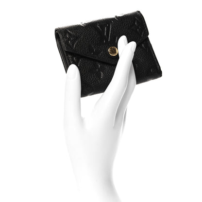 Louis Vuitton Empreinte Zoe Wallet Black 2 of 8