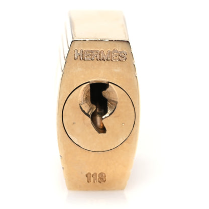 Hermes Box Lock and Key Clochette Set Black 3 of 4