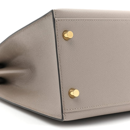 Hermes Epsom Kelly Sellier 32 Gris Asphalt 8 of 9