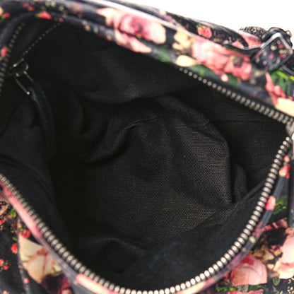 Givenchy Lambskin Roses Camouflage Print Mini Pandora Black 5 of 14