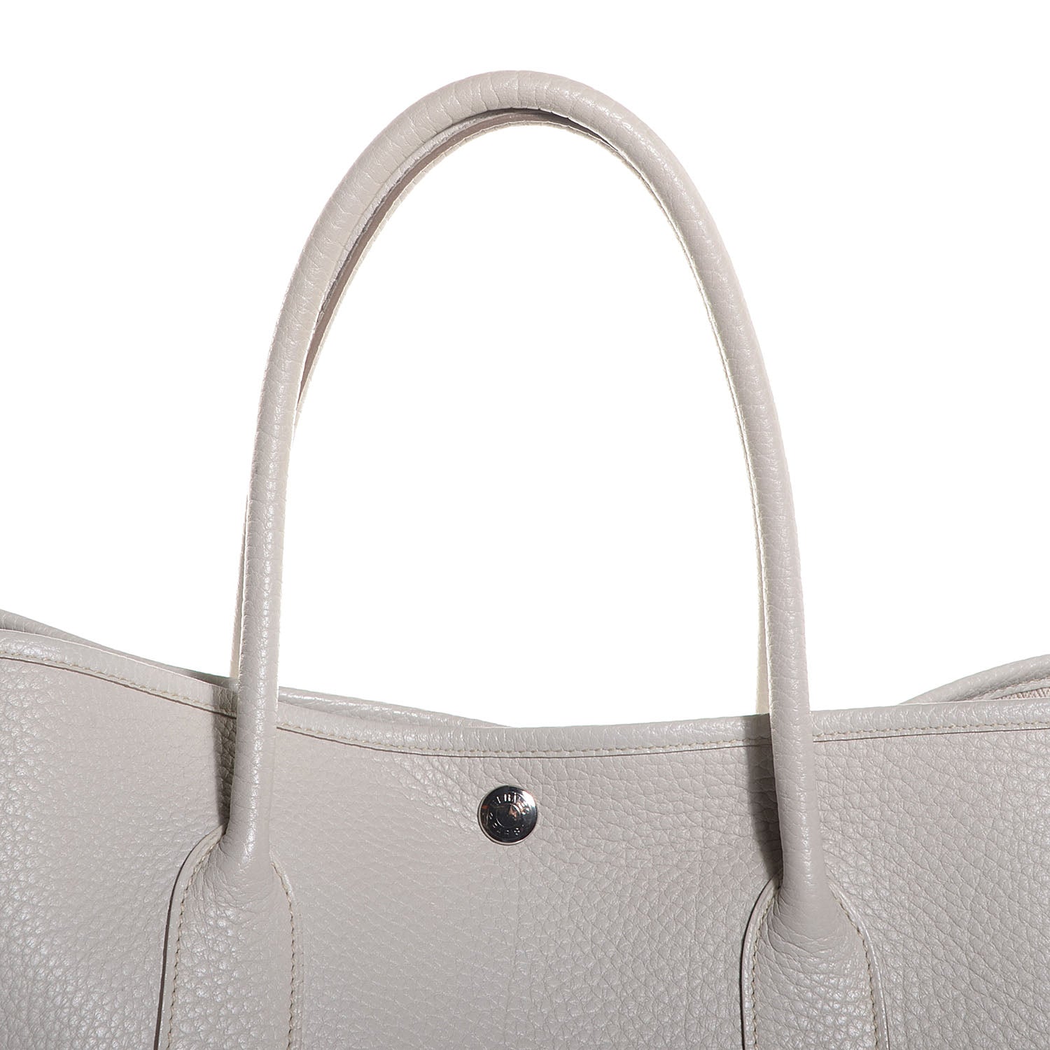 Hermes Fjord Garden Party Tote 36 MM Gris Perle 14 of 16