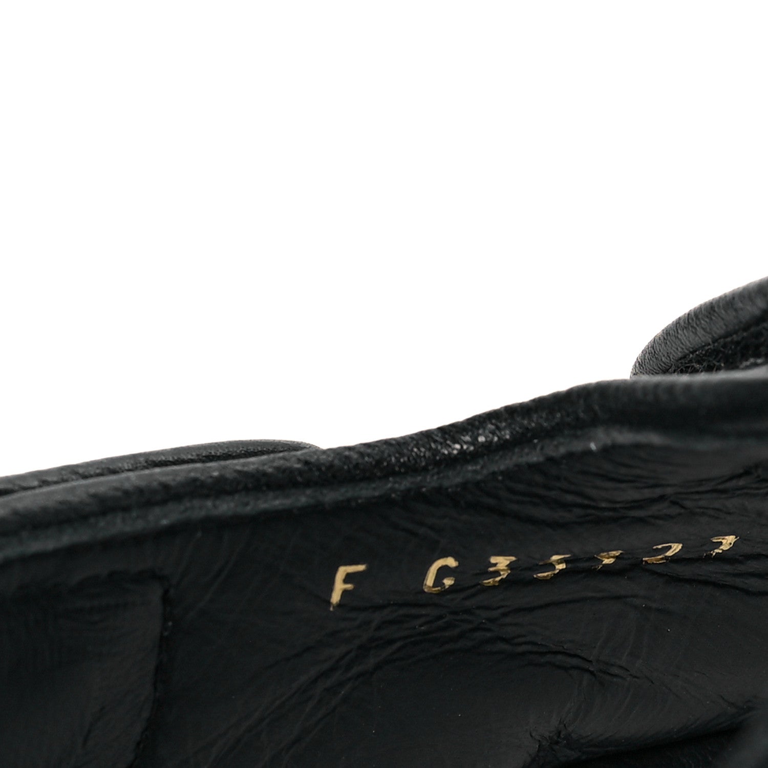 Chanel Grained Calfskin Velcro Dad Sandals 35 Black 8 of 8