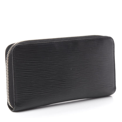 Louis Vuitton Epi Zippy Wallet Black 2 of 5