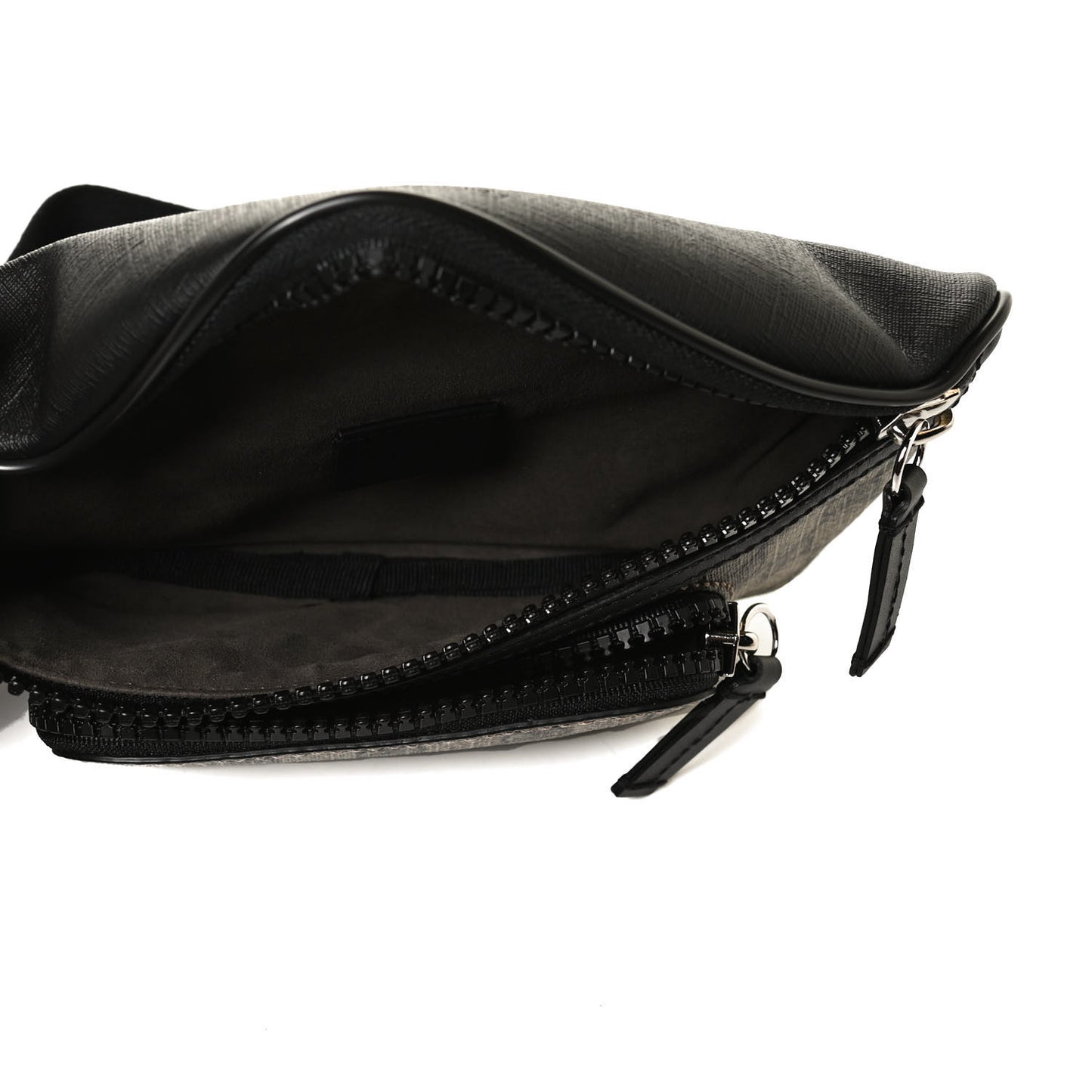 GG Supreme Monogram Belt Bag Black