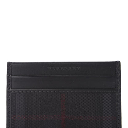 Burberry Horseferry Check Calfskin Card Case Charcoal Black 7 of 8
