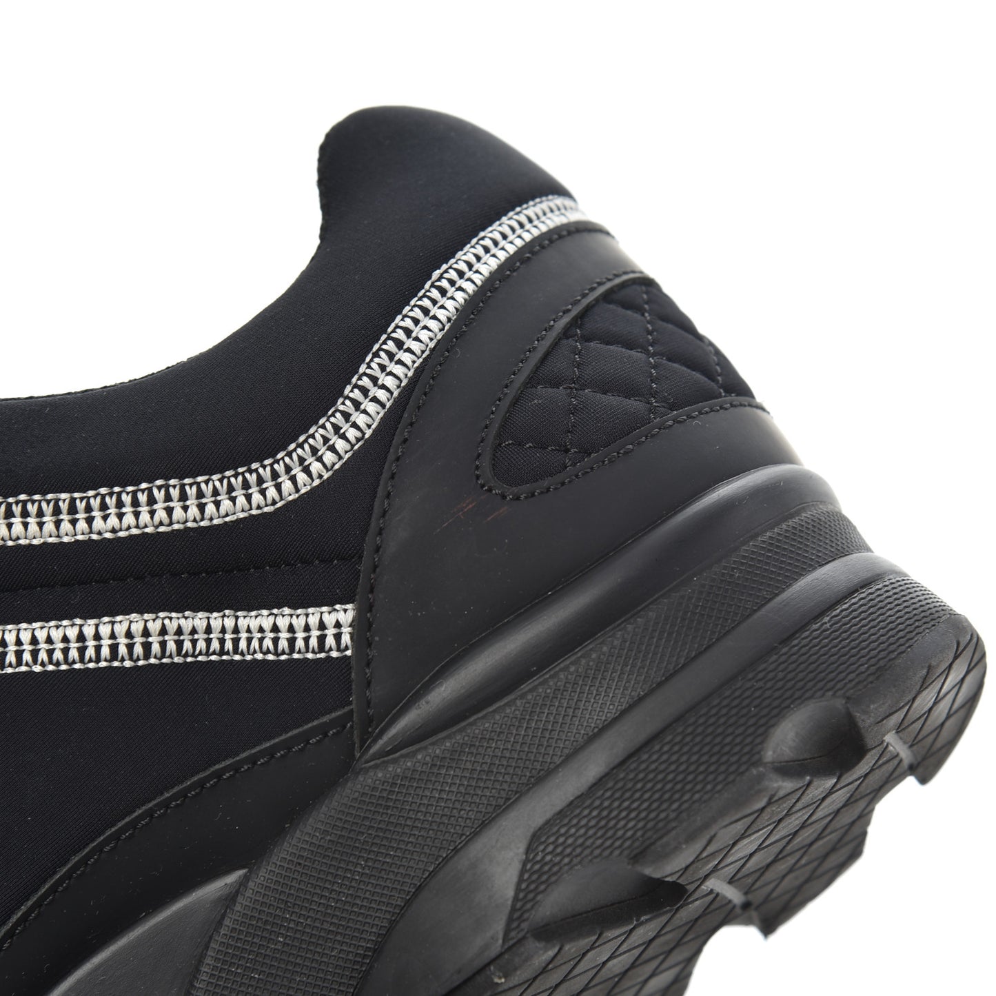 Lycra Fabric CC Sneakers 40 Black
