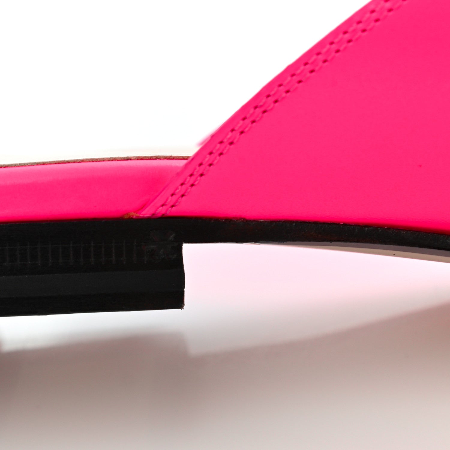 Gucci Calfskin Womens Princetown Slippers 35.5 Fuxia Fluo 14 of 15