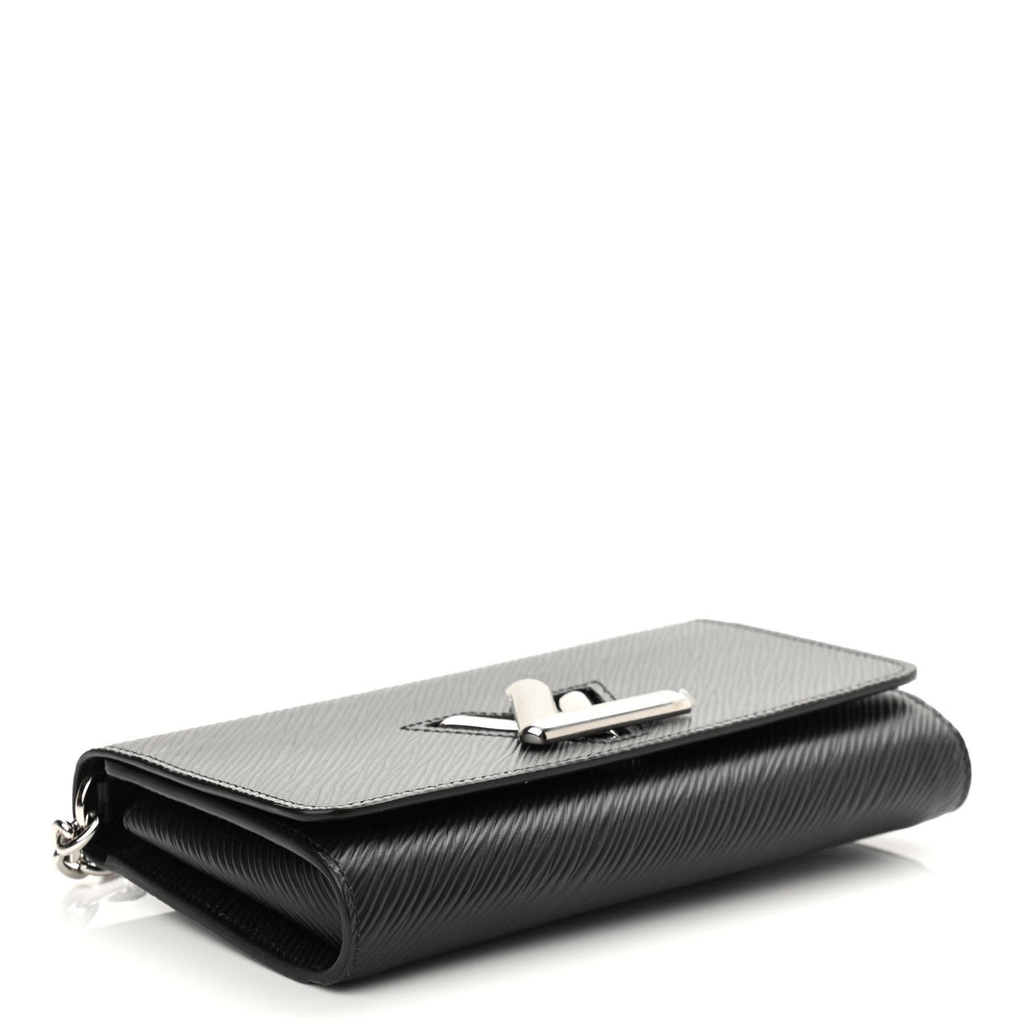 Epi Twist Chain Wallet Black