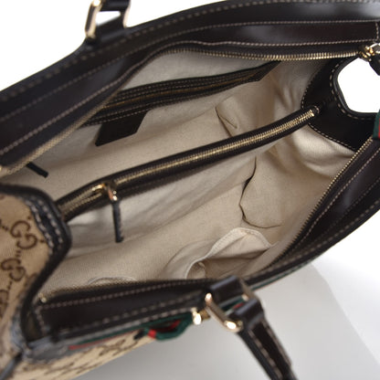 Gucci Monogram Medium Mayfair Tote Dark Brown 5 of 7