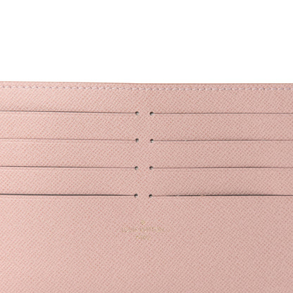 Louis Vuitton Calfskin Felicie Card Holder Insert Rose Ballerine 7 of 7