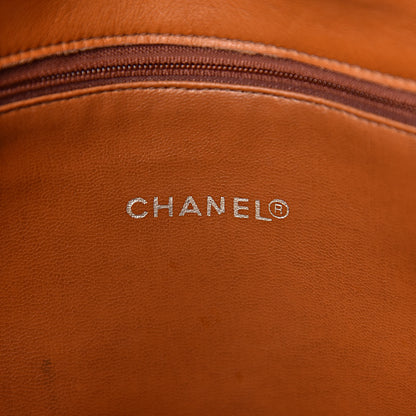 Chanel Calfskin Quilted Single Flap Dark Beige 6 of 16