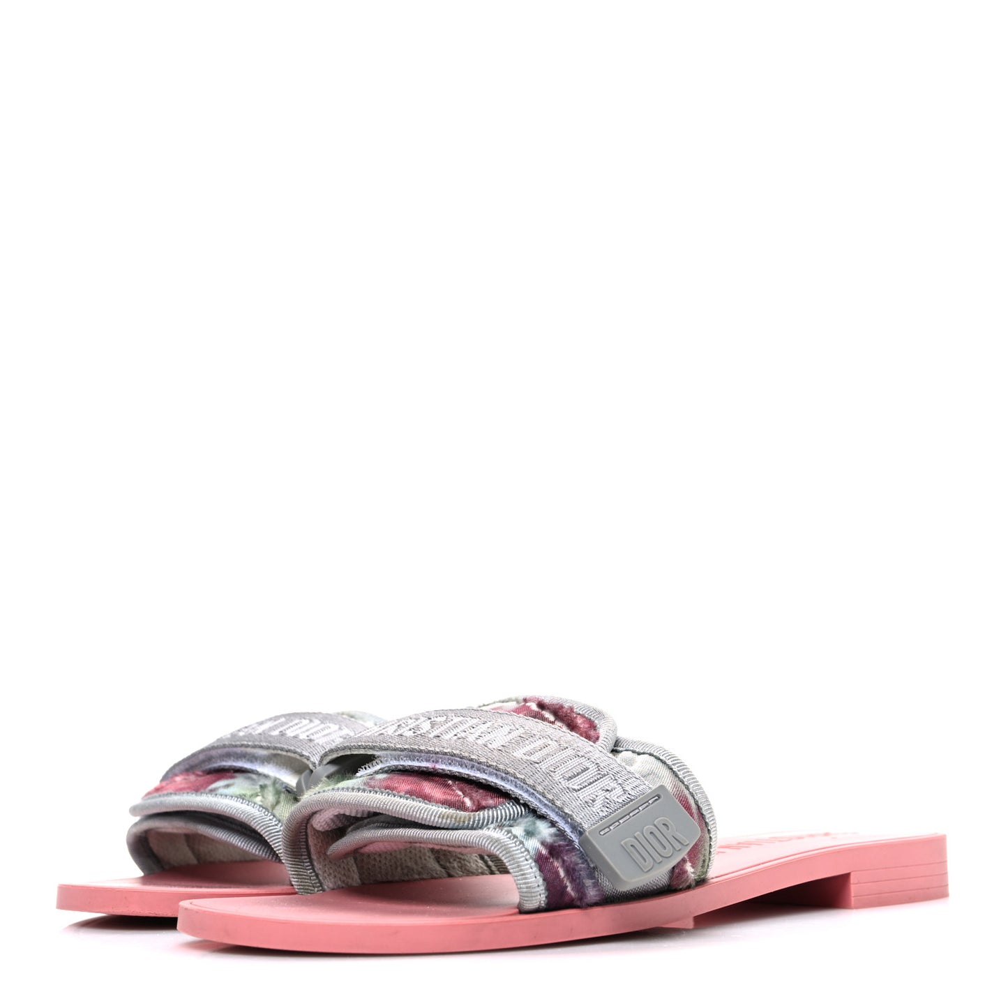 Canvas Nylon Camouflage Dio(r)evolution Mule Slide Sandals 36 Willow Green