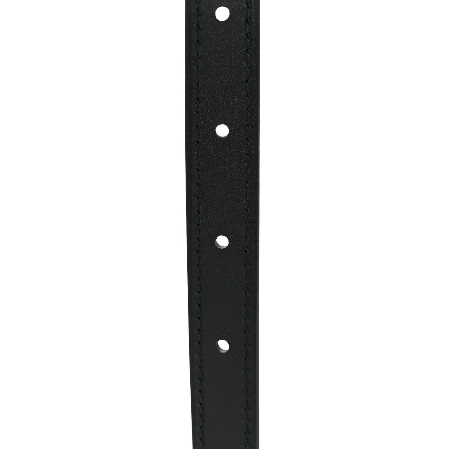 Louis Vuitton Calfskin 16mm Adjustable Shoulder Strap Black 3 of 5