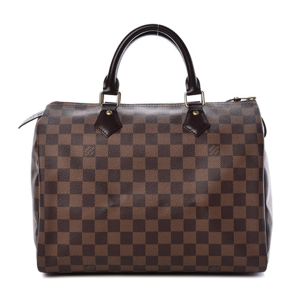 Louis Vuitton Damier Ebene Speedy 30 1 of 14