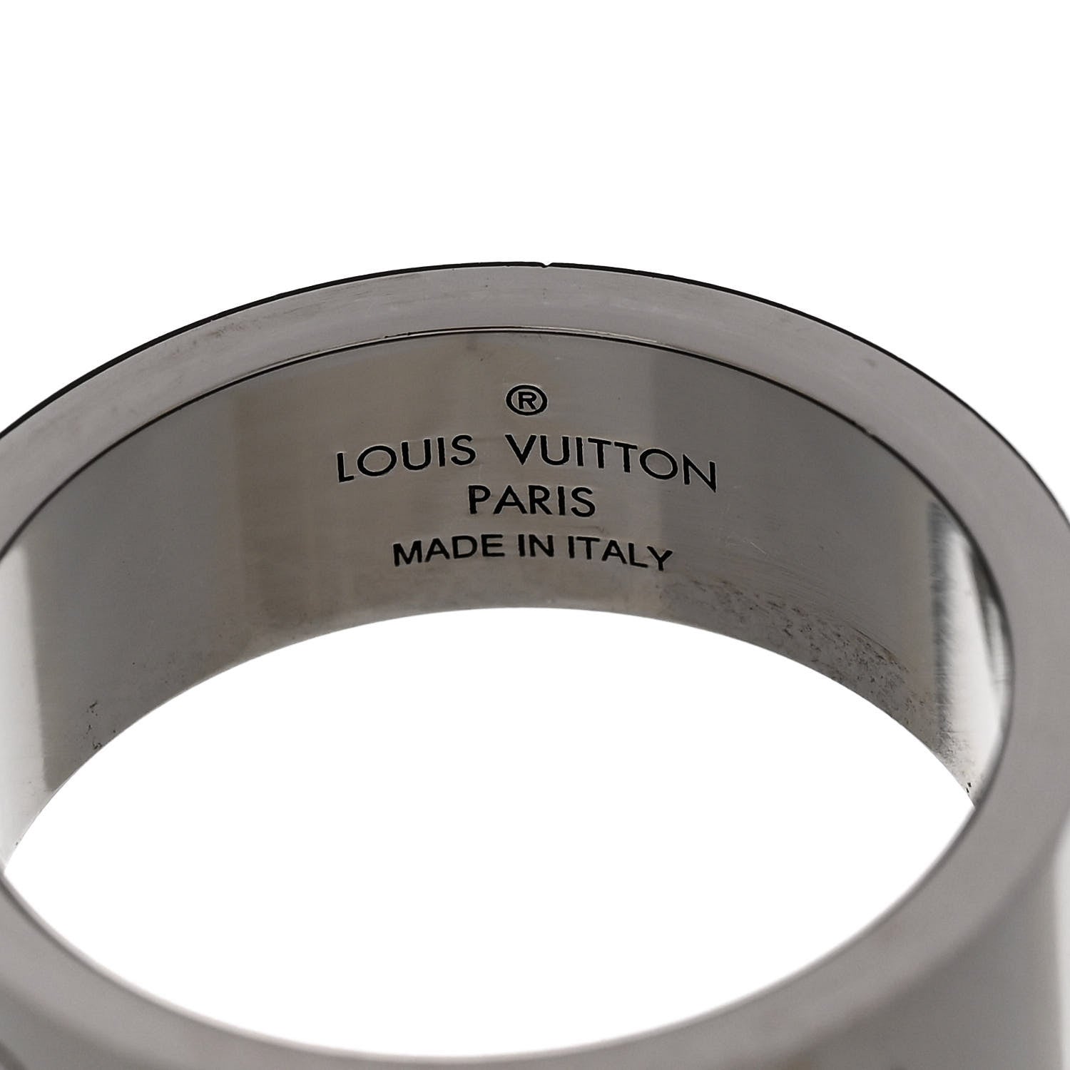 Louis Vuitton Metal LV Instinct Ring L 63/10.25 Silver 4 of 5