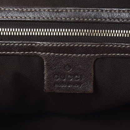Gucci Monogram Pelham Studded Shoulder Bag Brown 6 of 12