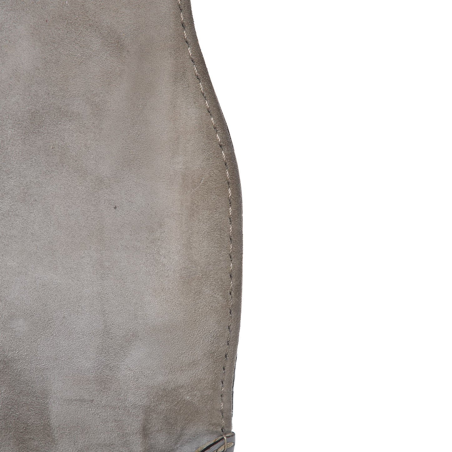 Glazed Calfskin Secret Code Satchel Grey