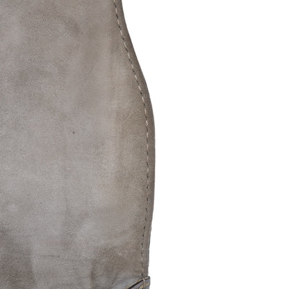 Fendi Glazed Calfskin Secret Code Satchel Grey 7 of 9