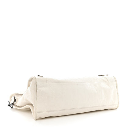 Balenciaga Agneau Classic Hardware City White 4 of 13