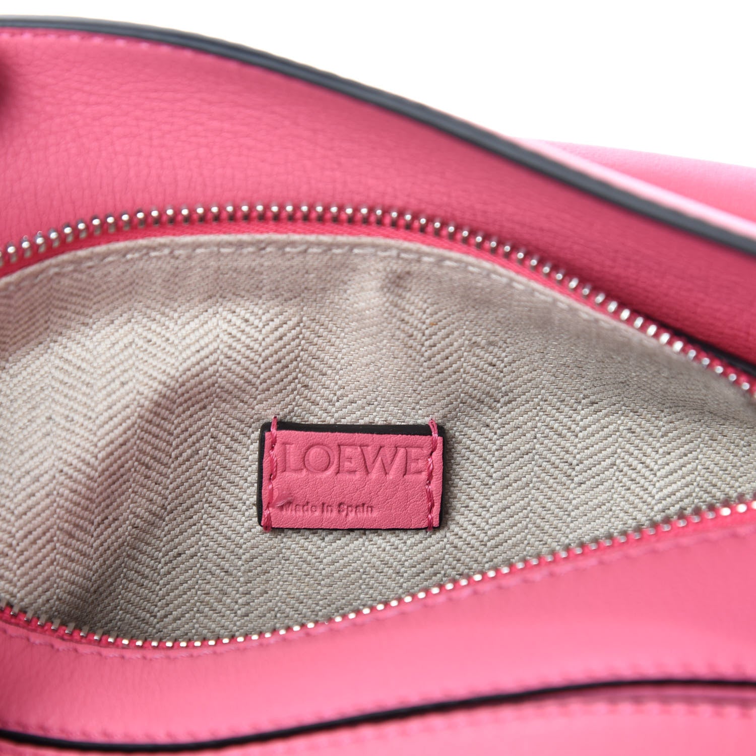 Loewe Calfskin Mini Puzzle Bag Wild Rose 8 of 10