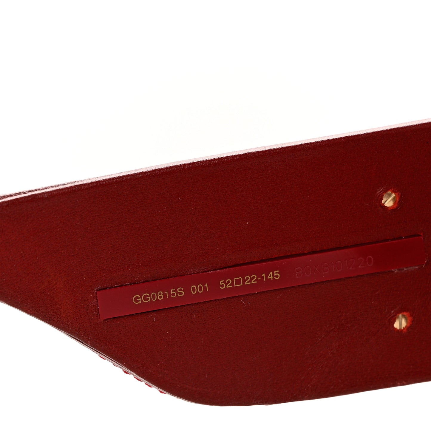 Acetate Frame GG Marmont Logo Sunglasses Red