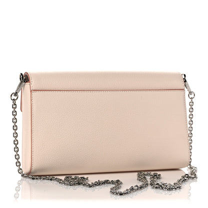 MCM Calfskin Large Patricia Wallet On Chain Beige 2 of 9