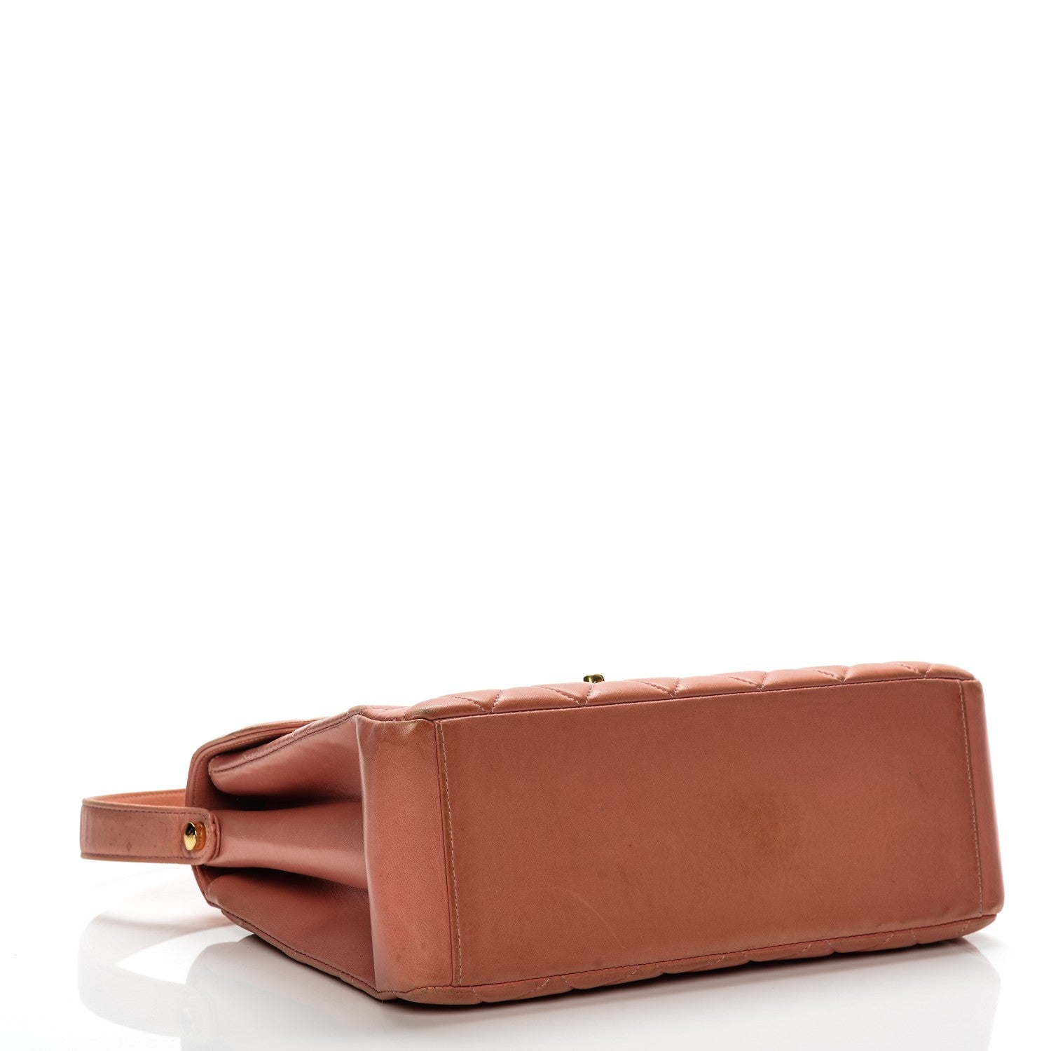 Chanel Lambskin Quilted Envelope Single Flap Pink 4 of 13