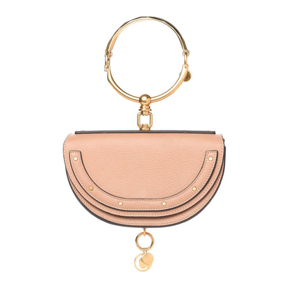 Chloe Calfskin Small Nile Bracelet Minaudiere Bag Biscotti Beige 1 of 11
