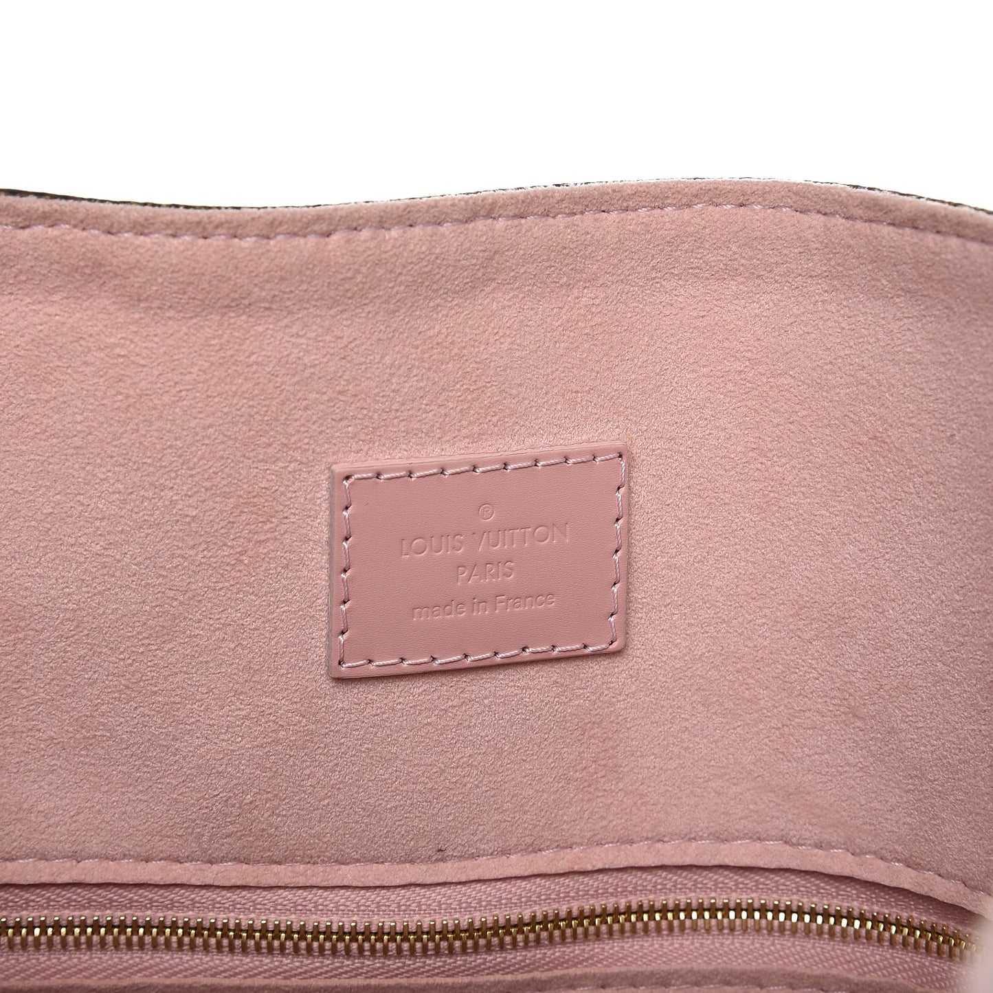 Damier Ebene Caissa Hobo Rose Ballerine