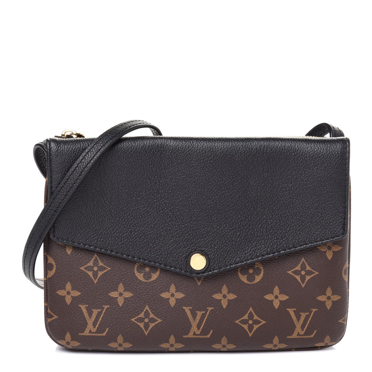Monogram Twice Pochette Black