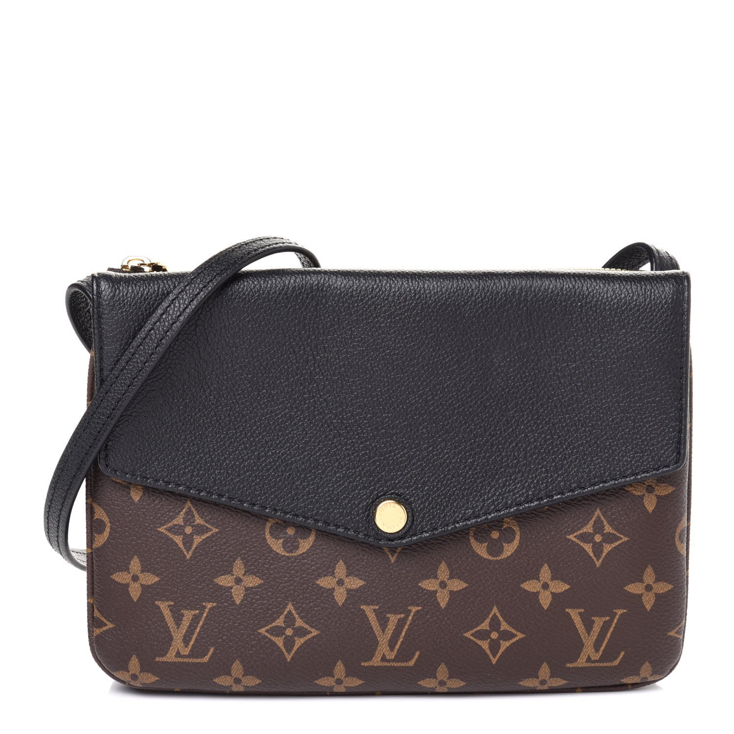 Louis Vuitton Monogram Twice Pochette Black 1 of 11