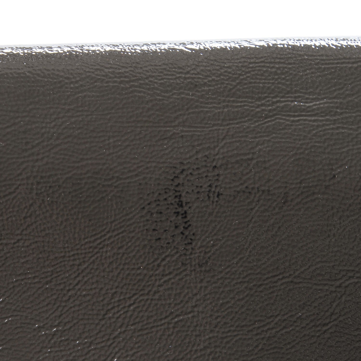 Saint Laurent Textured Patent Monogram Large Belle de Jour Clutch Grey 9 of 15