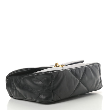 Chanel Goatskin Quilted Medium Chanel 19 Flap Black 4 of 11