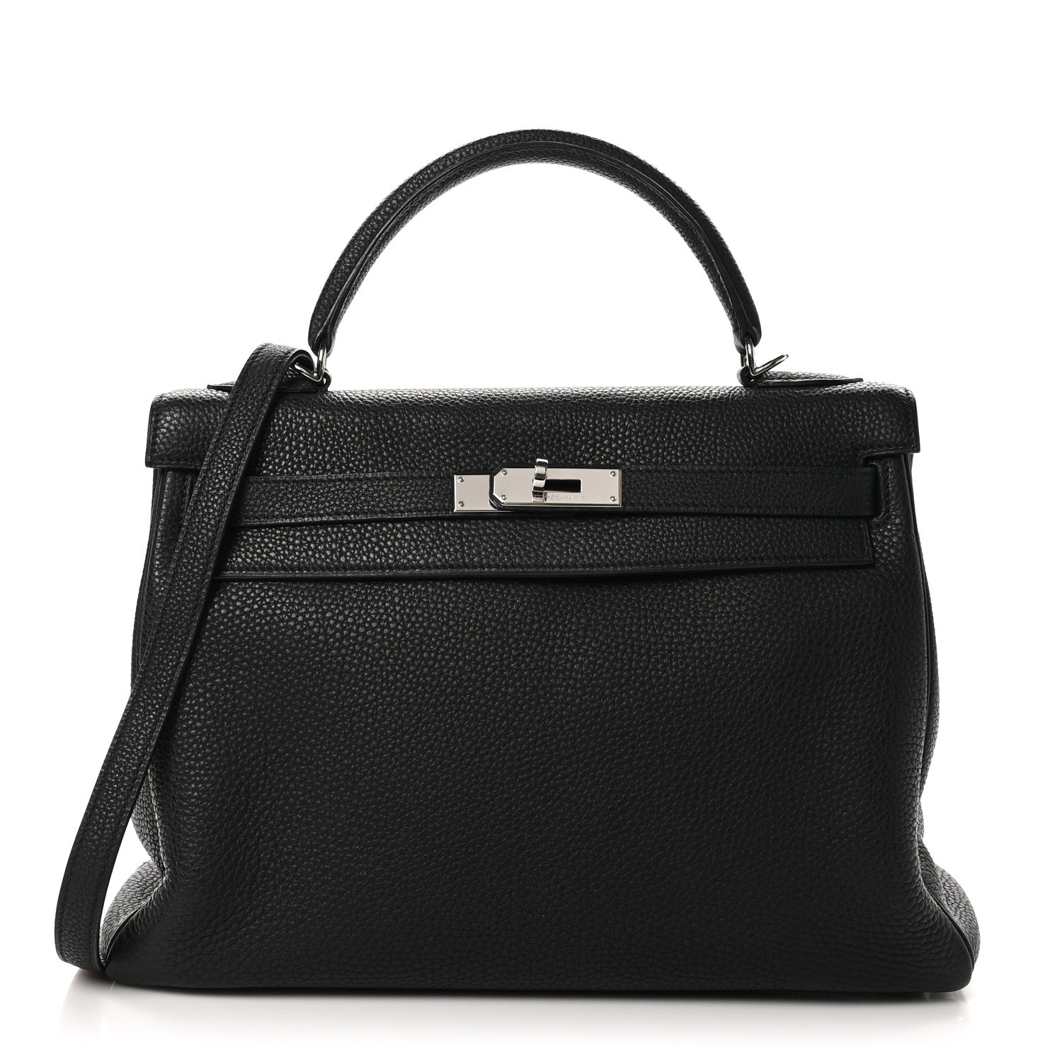 Hermes Togo Kelly Retourne 32 Black 1 of 13