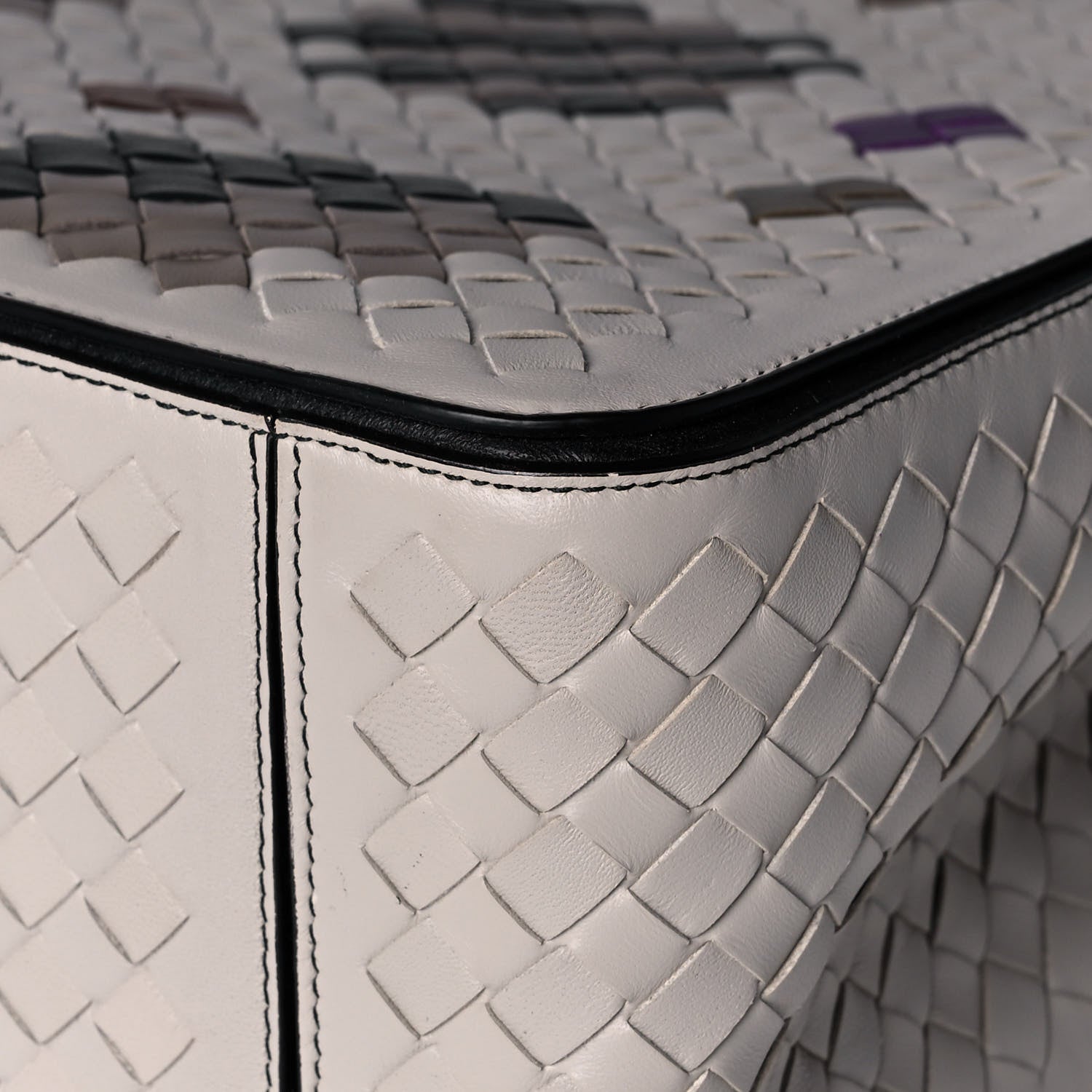 Bottega Veneta Nappa Intrecciato Artsy Tote Cement Abstract 12 of 13