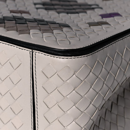Bottega Veneta Nappa Intrecciato Artsy Tote Cement Abstract 12 of 13