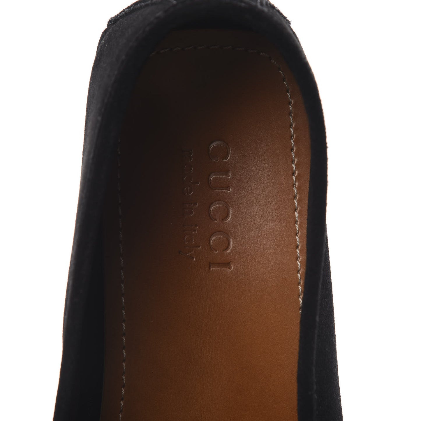 Suede Web Mens Kanye Driver Loafers 10.5 Black