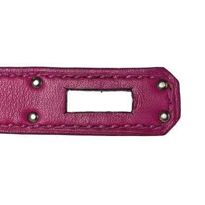 Hermes Swift Birkin 25 Rose Pourpre 28 of 34