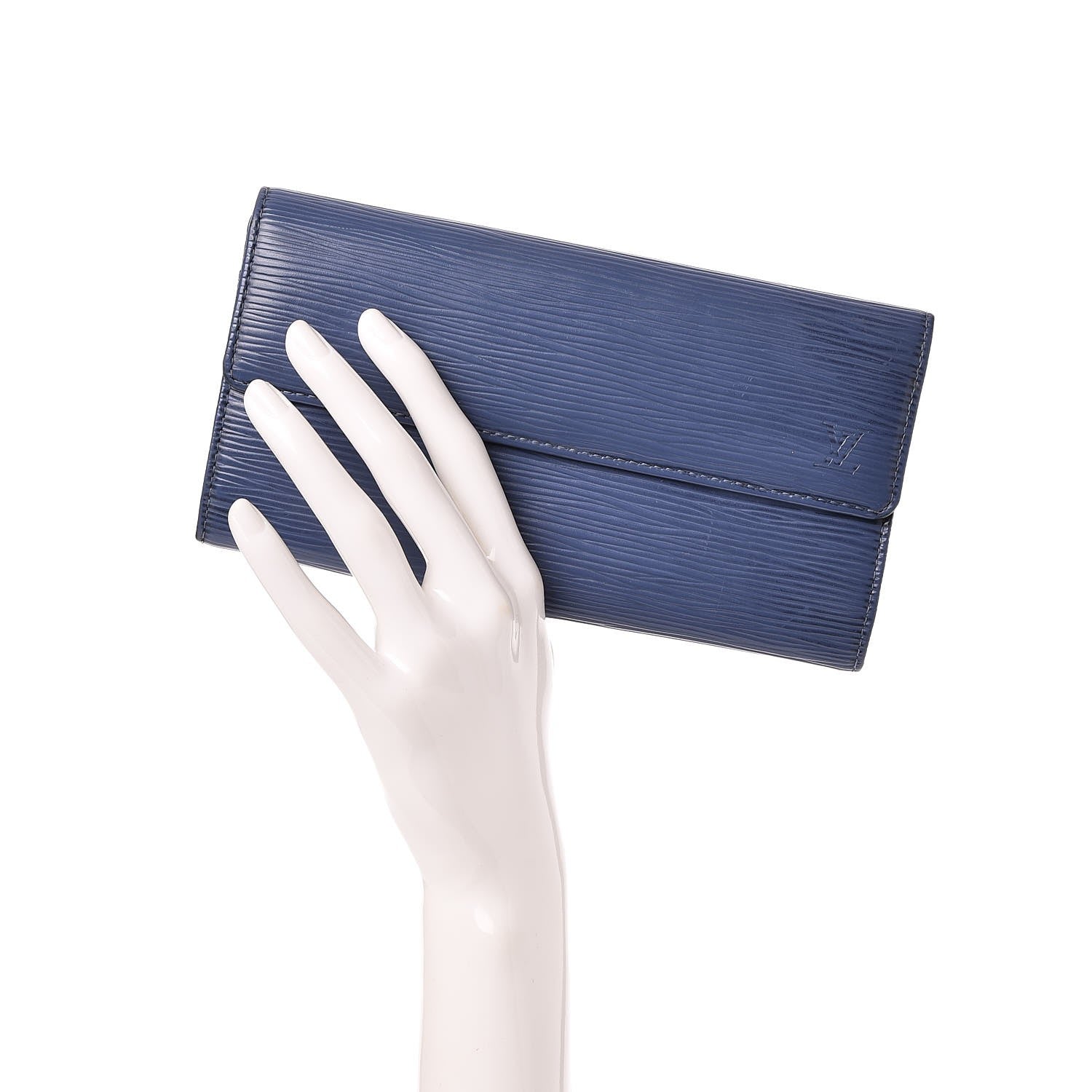 Louis Vuitton Epi Sarah Wallet Myrtille 2 of 7