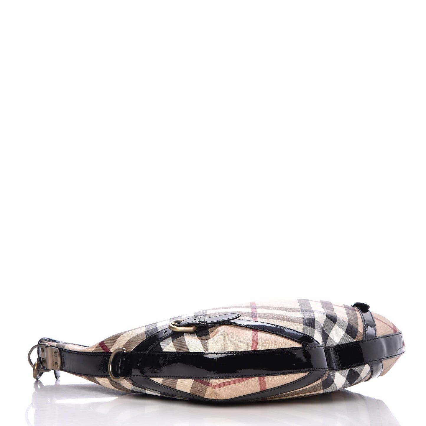 Supernova Check Buckle Hobo Black
