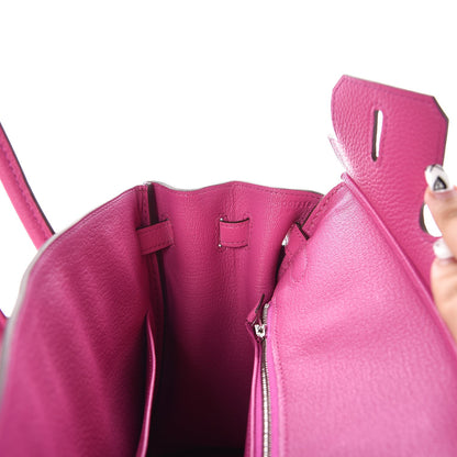 Hermes Togo Birkin 25 Magnolia 26 of 33