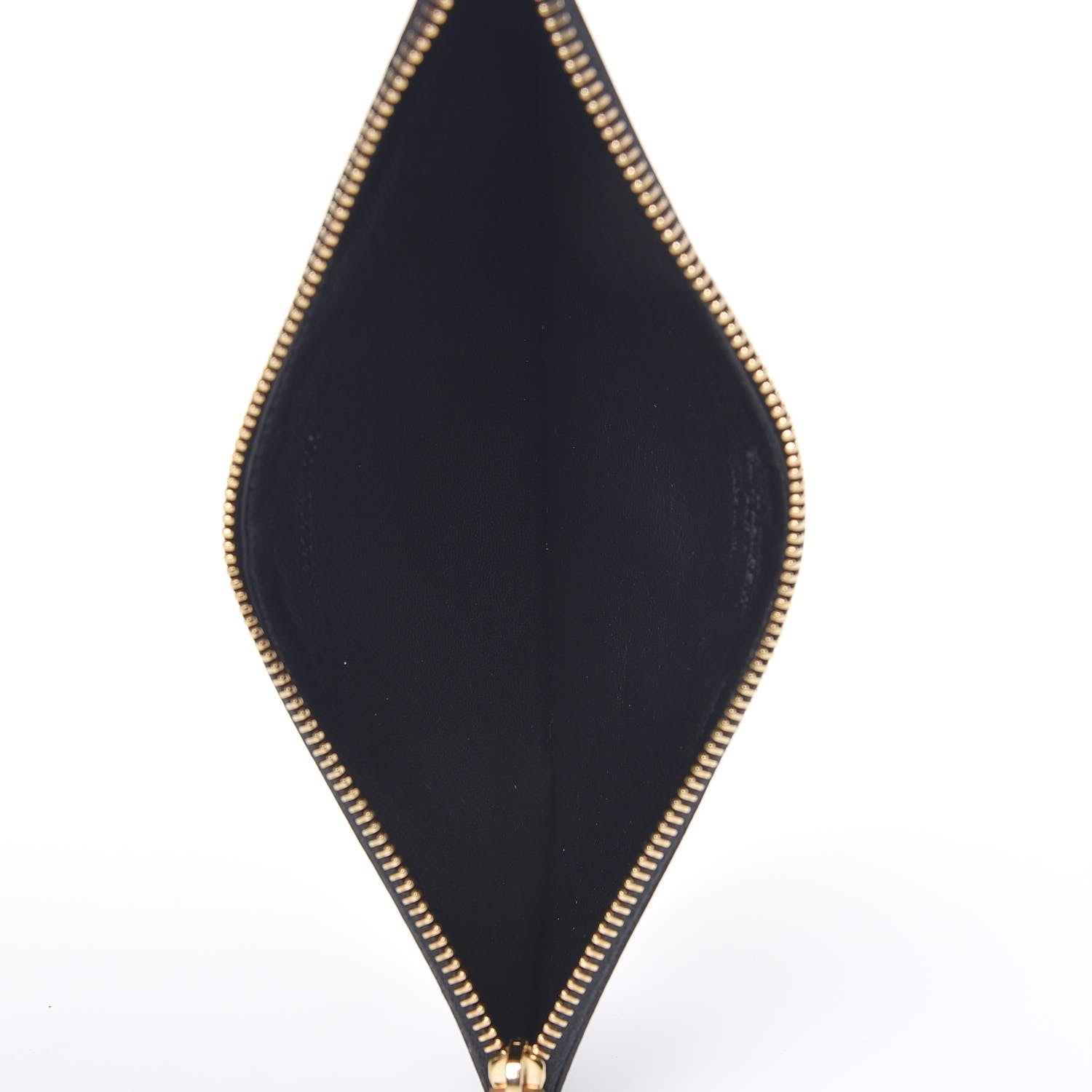 Saint Laurent Calfskin 4 Fragments Zip Pouch Black 5 of 7