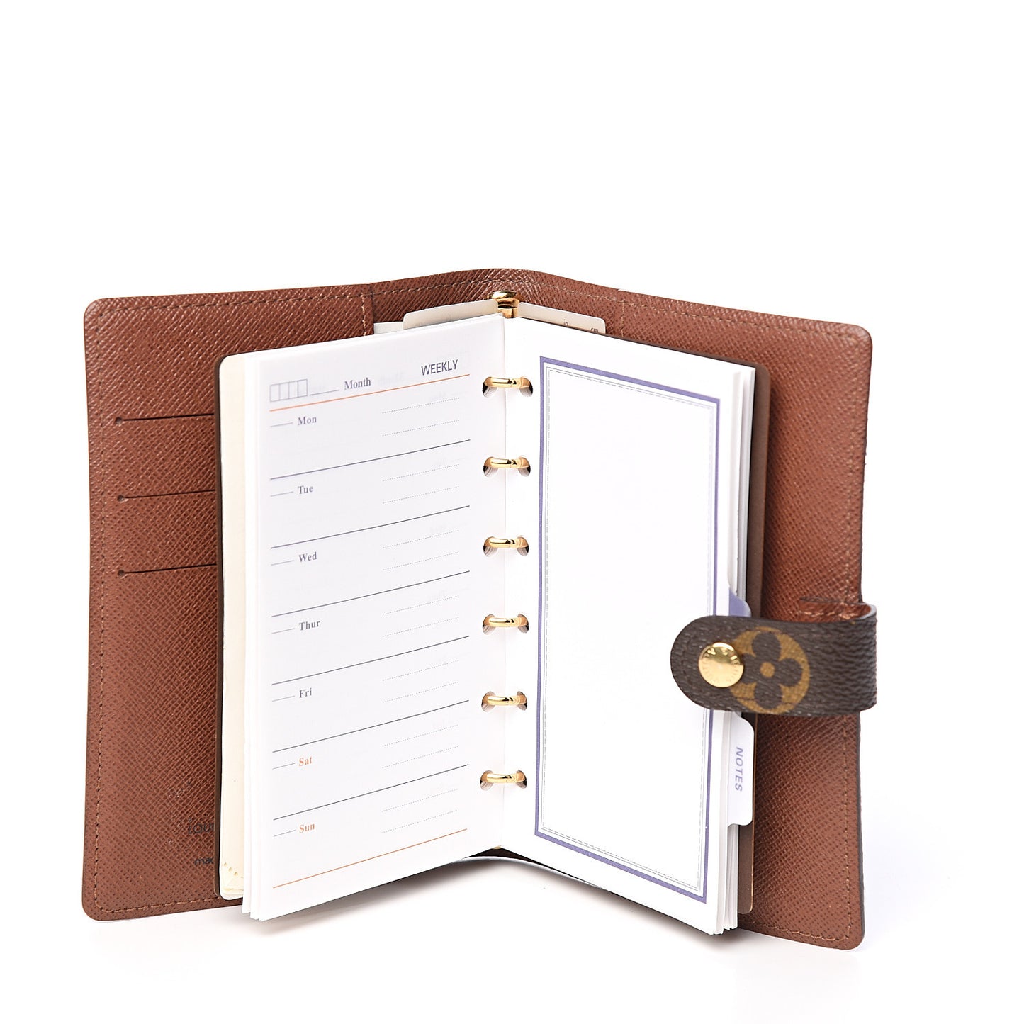 Monogram Small Ring Agenda Cover