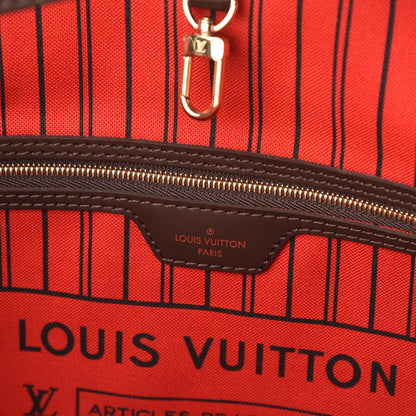 Louis Vuitton Damier Ebene Neo Neverfull MM 6 of 9