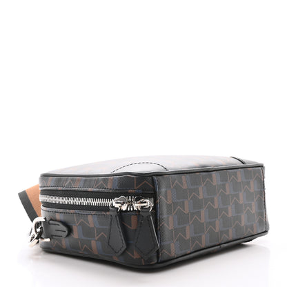 Moynat Toile 1920 Maxi Camera Bag Black Blue 4 of 9