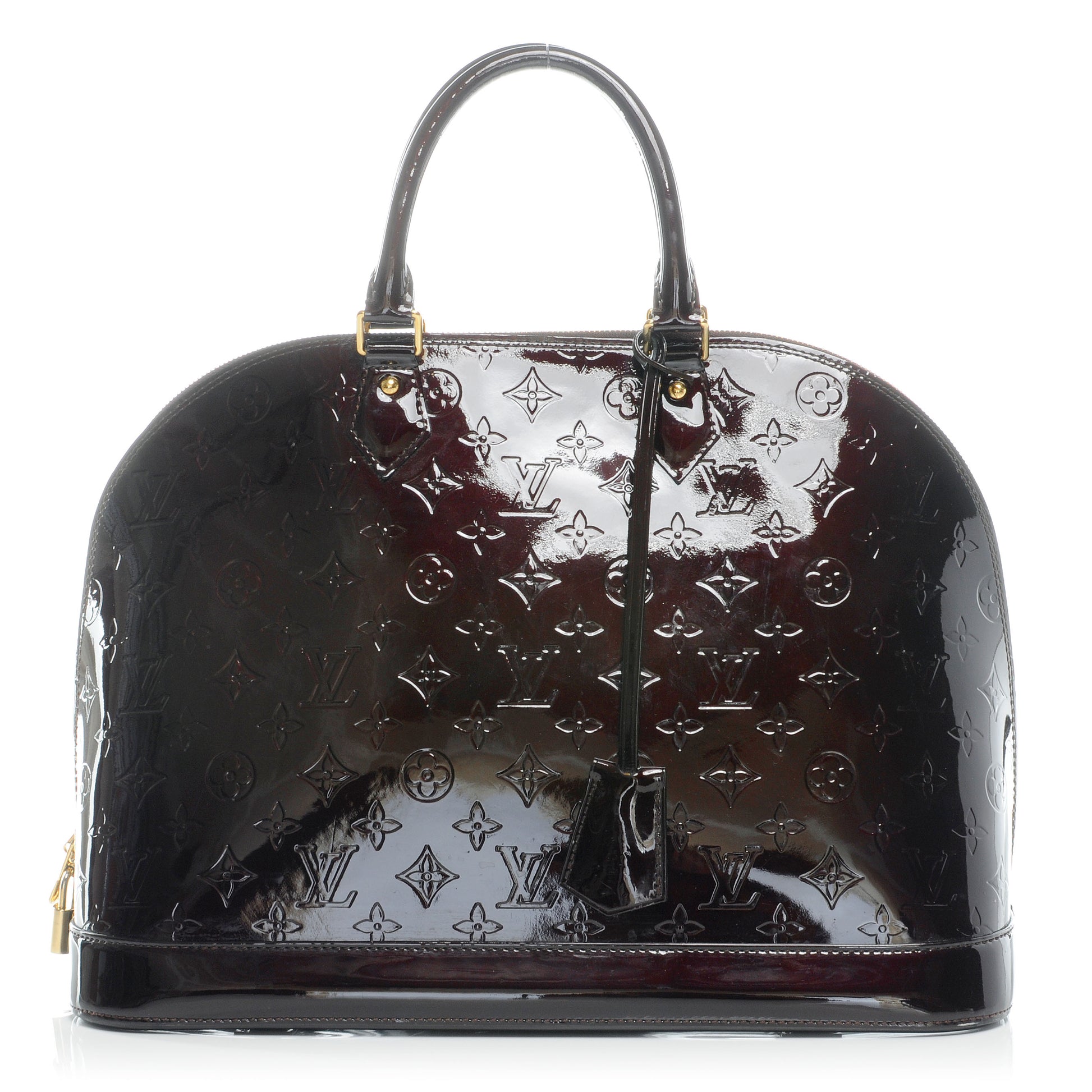 Louis Vuitton Vernis Alma GM Amarante 1 of 9