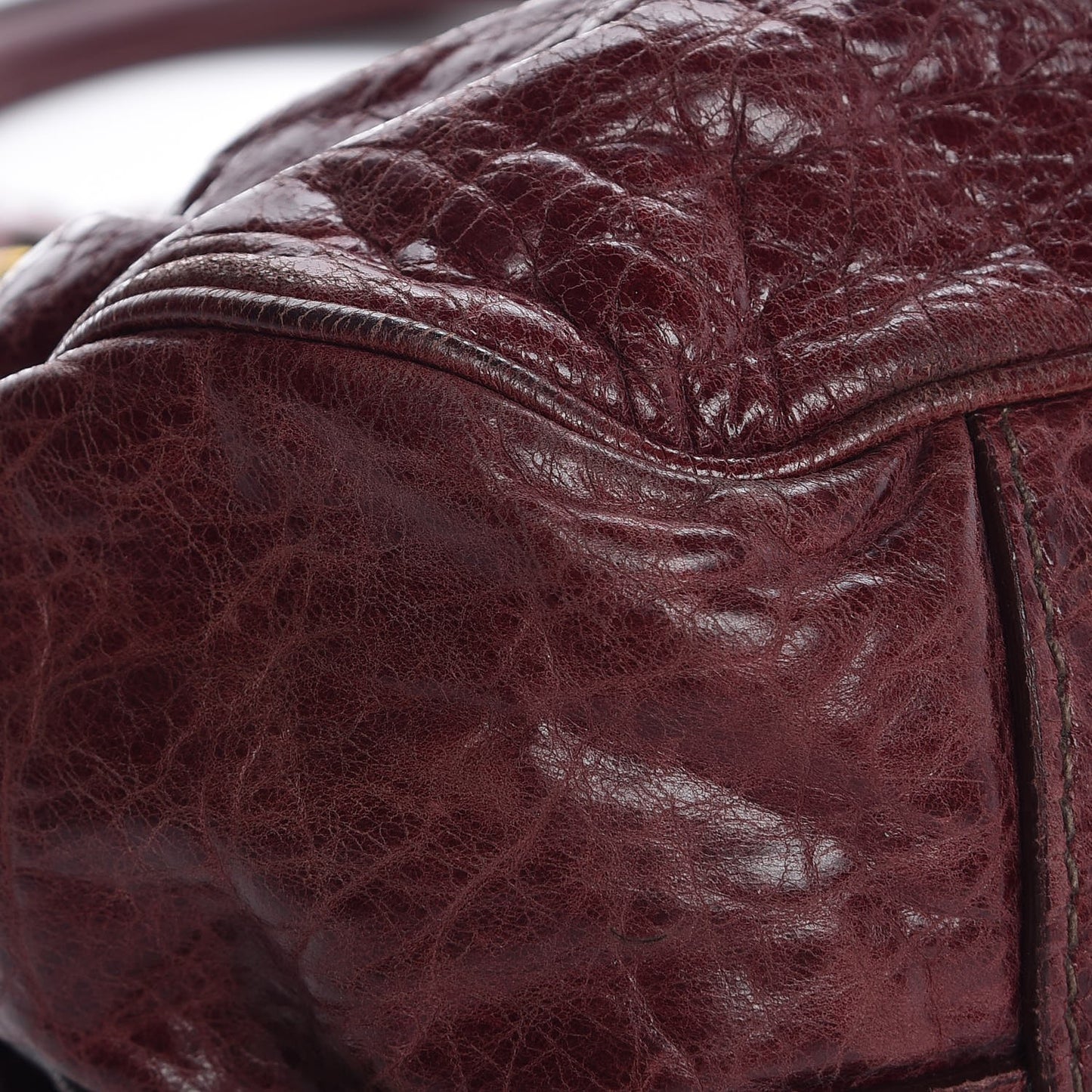 Nappa Medium Charm Satchel Ribes