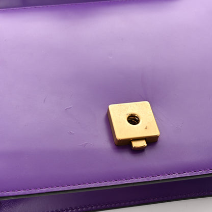 Gucci Knight Calfskin Small GG Marmont Chain Handle Bag Shine Purple 15 of 15