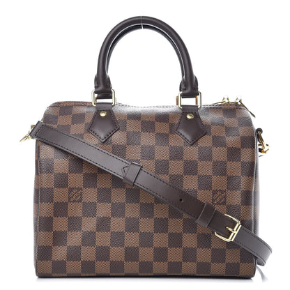 Louis Vuitton Damier Ebene Speedy Bandouliere 25 1 of 9